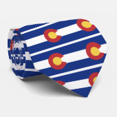 Cravate Drapeau du Colorado (Roulé)