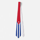 Cravate Drapeau du Cuba (Devant)