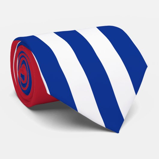 Cravate Drapeau du Cuba (Roulé)