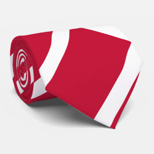 Cravate Drapeau du Danemark