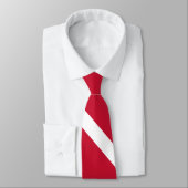 Cravate Drapeau du Danemark (Attaché)