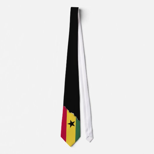 Cravate Drapeau du Ghana (Devant)