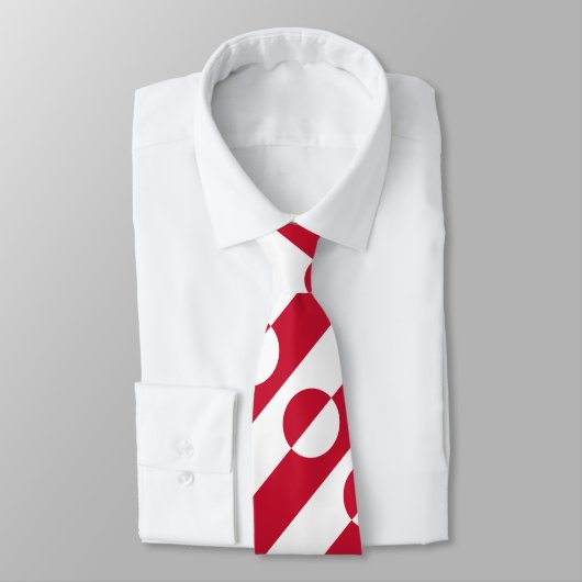 Cravate Drapeau du Groenland (Attaché)