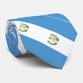 Cravate Drapeau du Guatemala (Roulé)