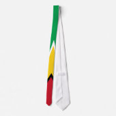 Cravate Drapeau du Guyana (Dos)