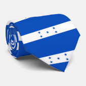 Cravate Drapeau du Honduras (Roulé)