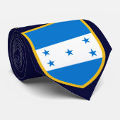 Cravate Drapeau du Honduras (Roulé)