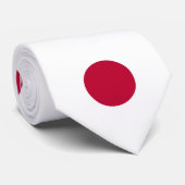 Cravate Drapeau du Japon (Roulé)