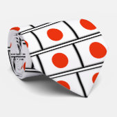 Cravate Drapeau du Japon (Roulé)