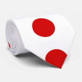 Cravate Drapeau du Japon (Roulé)