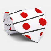 Cravate Drapeau du Japon (Roulé)