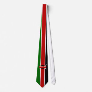 Cravate Drapeau du Kenya