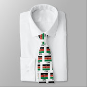 Cravate Drapeau du Kenya (Attaché)