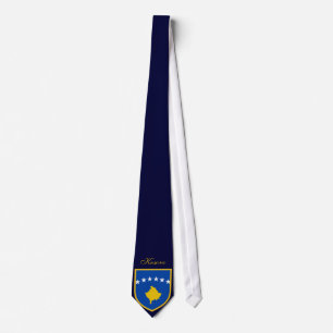 Cravate Drapeau du Kosovo