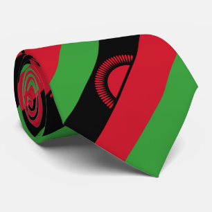 Cravate Drapeau du Malawi