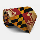 Cravate Drapeau du Maryland (Roulé)