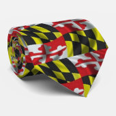 Cravate Drapeau du Maryland (petite copie) (Roulé)