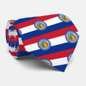Cravate Drapeau du Missouri (Roulé)