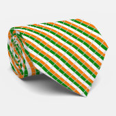 Cravate Drapeau du Motif de la Côte d'Ivoire (Roulé)
