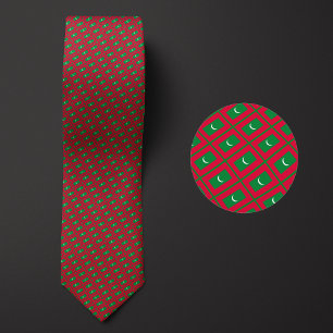 Cravate Drapeau du Motif des Maldives