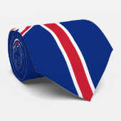 Cravate Drapeau du motif du Royaume-Uni (Roulé)