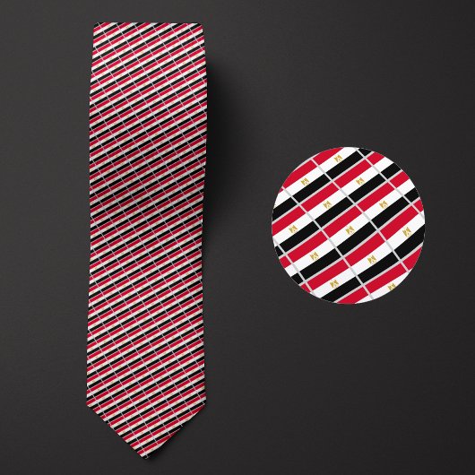 Cravate Drapeau du Motif égyptien