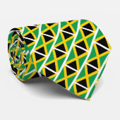 Cravate Drapeau du Motif jamaïcain (Roulé)