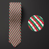 Cravate Drapeau du Motif mexicain