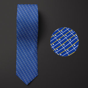 Cravate Drapeau du Motif Nauru