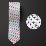 Cravate Drapeau du Motif sud-coréen<br><div class="desc">Le drapeau du Motif sud-coréen Necktie met en valeur les couleurs nationales du pays de loin en utilisant un design habile en angle. Après un examen plus attentif,  le motif reproductible et transparent de minuscules drapeaux présente la bannière nationale du pays d'une manière esthétique et agréable.</div>