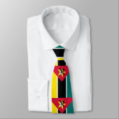 Cravate Drapeau du Mozambique (Attaché)