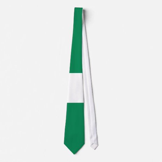 Cravate Drapeau du Nigeria (Devant)