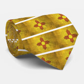 Cravate Drapeau du Nouveau Mexique (Roulé)