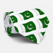 Cravate Drapeau du Pakistan (Roulé)