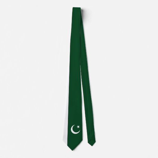 Cravate Drapeau du Pakistan (Devant)