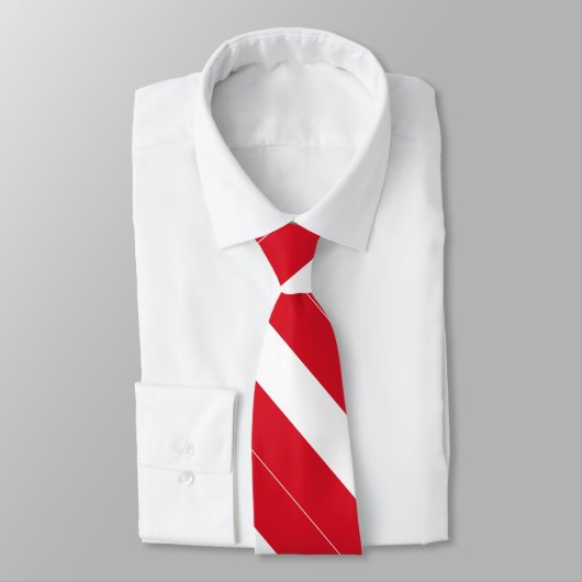 Cravate Drapeau du Pérou (Attaché)