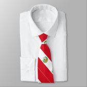 Cravate Drapeau du Pérou (Attaché)
