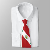 Cravate Drapeau du Pérou (Attaché)