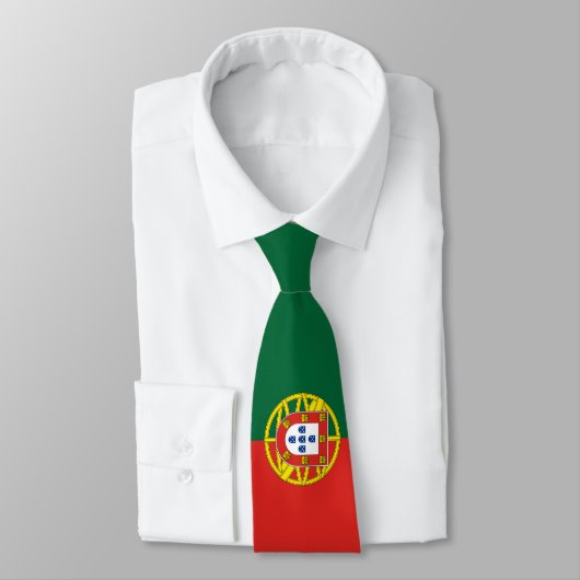 Cravate Drapeau du Portugal (Attaché)
