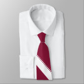 Cravate Drapeau du Qatar (Attaché)