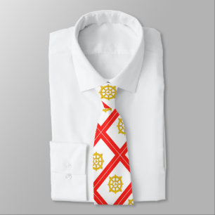 Cravate Drapeau du Royaume de Sikkim