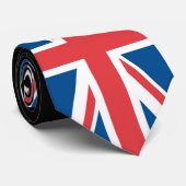 Cravate Drapeau du Royaume-Uni (Roulé)