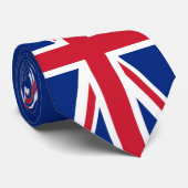 Cravate Drapeau du Royaume-Uni (Roulé)