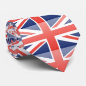 Cravate Drapeau du Royaume-Uni (Roulé)
