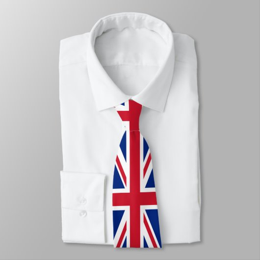 Cravate Drapeau du Royaume-Uni (Attaché)
