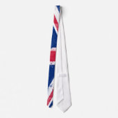 Cravate Drapeau du Royaume-Uni ou de l'Union Jack (Dos)