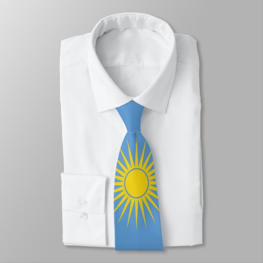 Cravate Drapeau du Rwanda (Attaché)