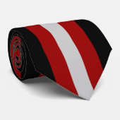 Cravate Drapeau du satanisme (Roulé)