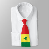 Cravate Drapeau du Sénégal (Attaché)
