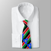 Cravate Drapeau du Soudan du Sud (Attaché)
